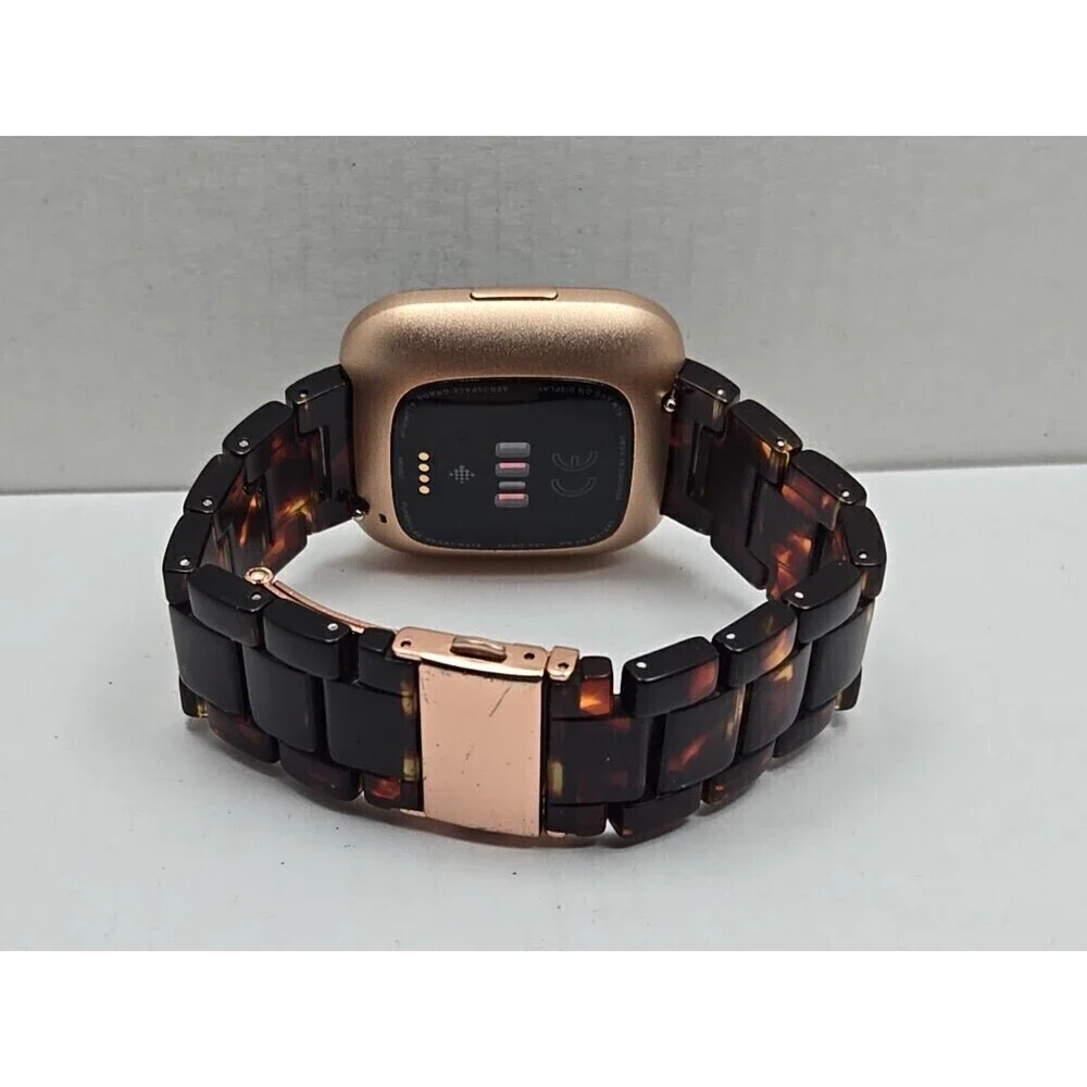 Fitbit Versa 2 Smartwatch Rose Gold 40mm Alexa WR50 Always On Display No Charger